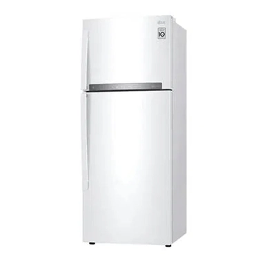 LG Top Freezer Refrigerator 15.4 CU.ft, Smart ThinQ (wifi), Inverter Linear Compressor LT17HBHWLN