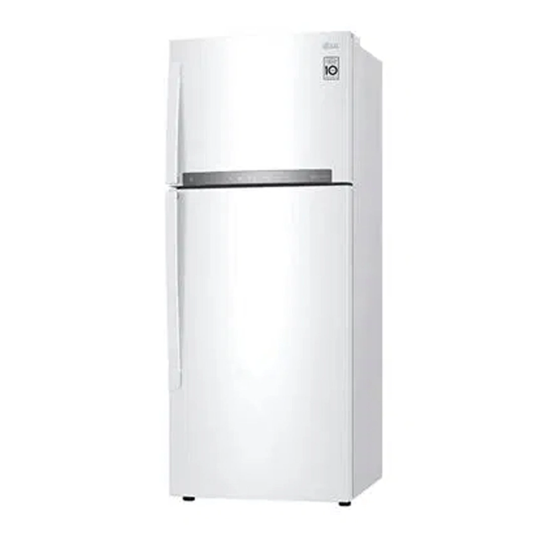 LG Top Freezer Refrigerator 15.4 CU.ft, Smart ThinQ (wifi), Inverter Linear Compressor LT17HBHWLN