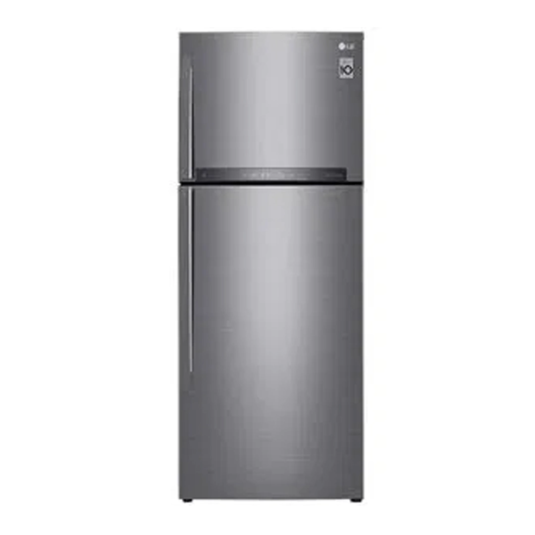 LG Top Freezer Refrigerator 15.4 CU.ft, Smart ThinQ (wifi), Inverter Linear Compressor LT17HBHSLN