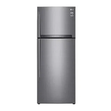 LG Top Freezer Refrigerator 15.4 CU.ft, Smart ThinQ (wifi), Inverter Linear Compressor LT17HBHSLN