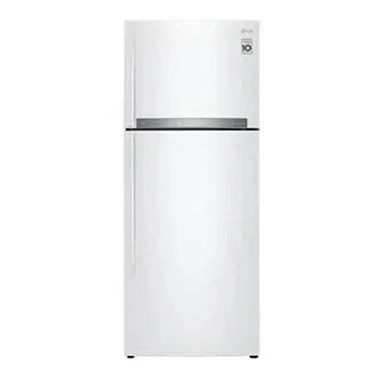 LG Top Freezer Refrigerator 15.4 CU.ft, Smart ThinQ (wifi), Inverter Linear Compressor LT17HBHWLN