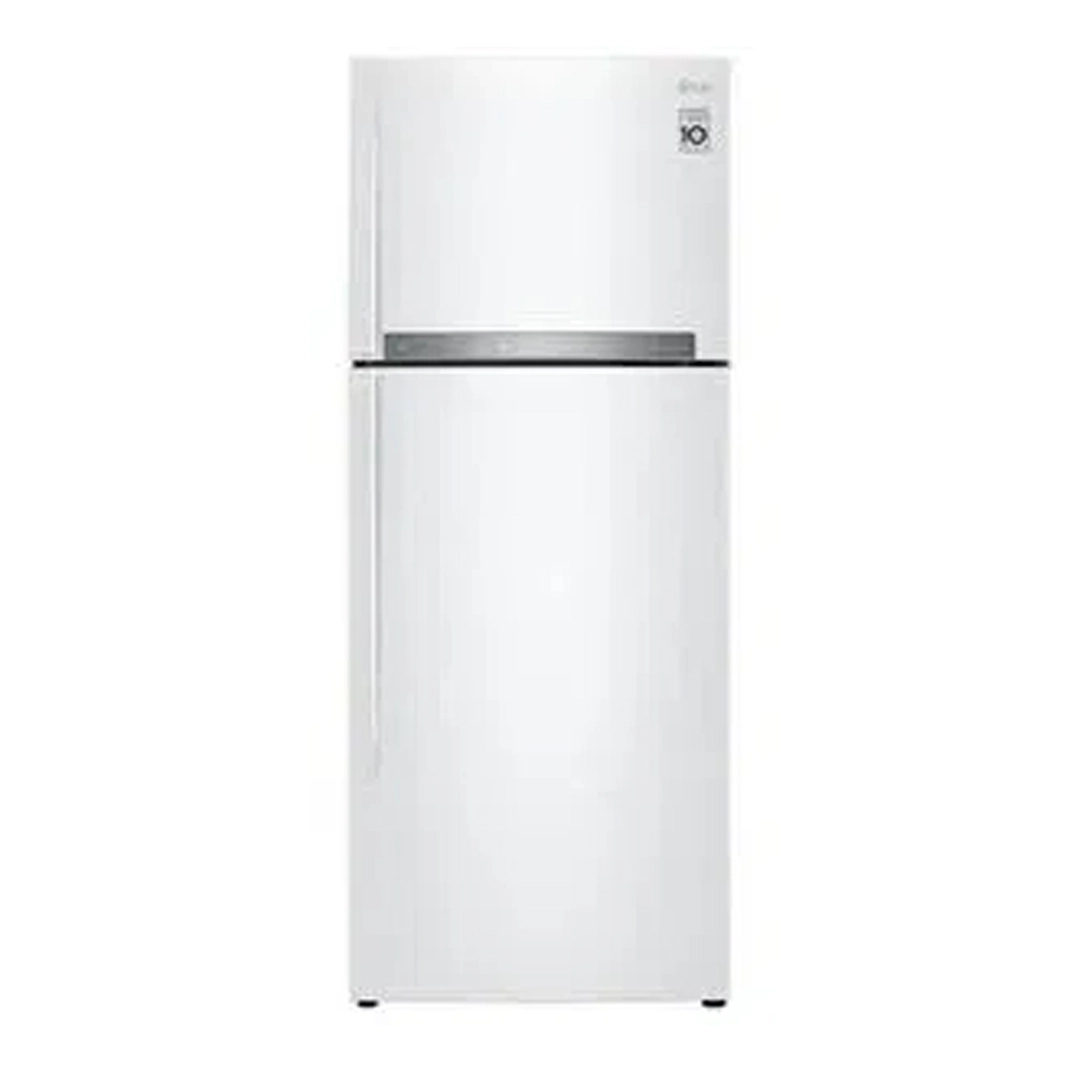 LG Top Freezer Refrigerator 15.4 CU.ft, Smart ThinQ (wifi), Inverter Linear Compressor LT17HBHWLN