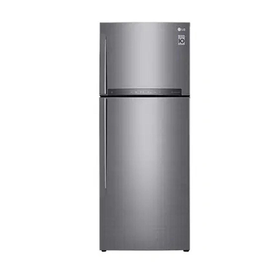 LG Top Freezer Refrigerator 15.4 CU.ft, Smart ThinQ (wifi), Inverter Linear Compressor LT17HBHSLN