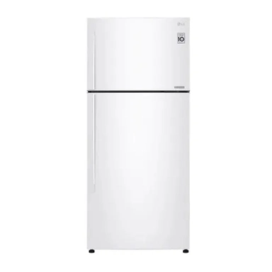 ثلاجة LG بابين 16.9 قدم ابيض LT18CBBWIN