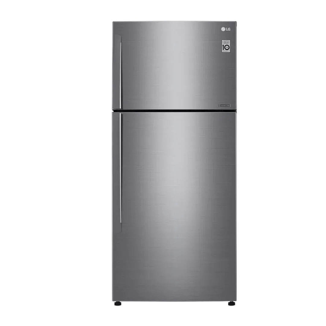 ثلاجة LG بابين 16.9 قدم سلفر LT18CBBSIN