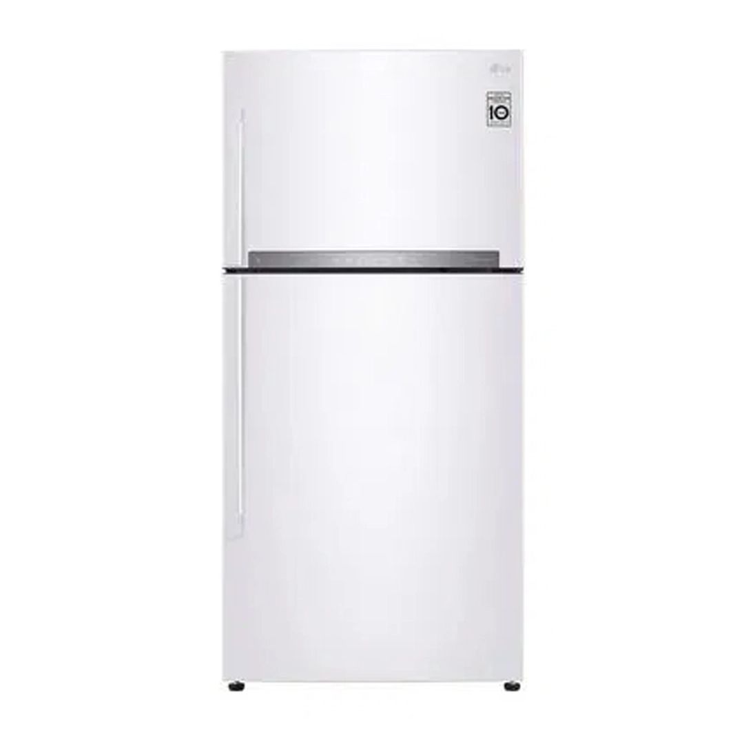 ثلاجة LG بابين 17.9 قدم ابيض LT19HBHWIN