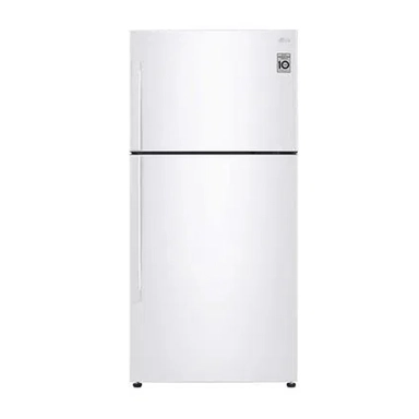 LG 18 Cu.Ft, Top Freezer Refrigerator, White, LT19CBBWIN