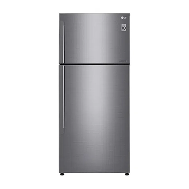 ثلاجة LG بابين 18 قدم سلفر LT19CBBSIN