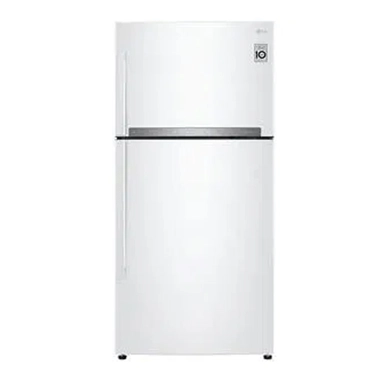 LG Top Freezer Refrigerator 20.9 CU.ft, Smart ThinQ (wifi), Inverter Linear Compressor LT22HBHWLN