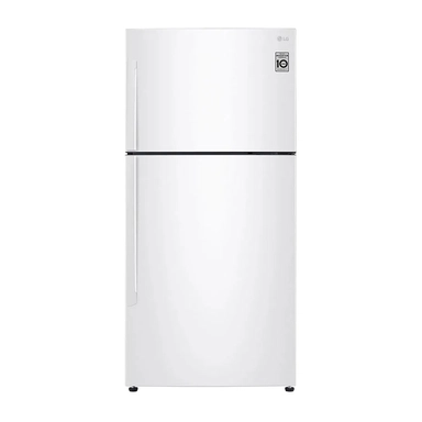 ثلاجة LG بابين 20.9 قدم ابيض LT22CBBWIN