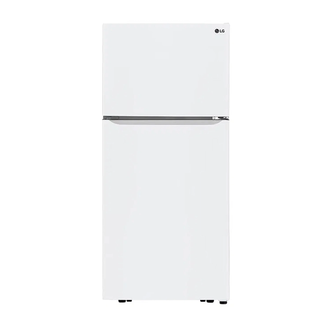 LG 23.2 Cu.Ft, Top Freezer Refrigerator, White, LT24CBBWLH