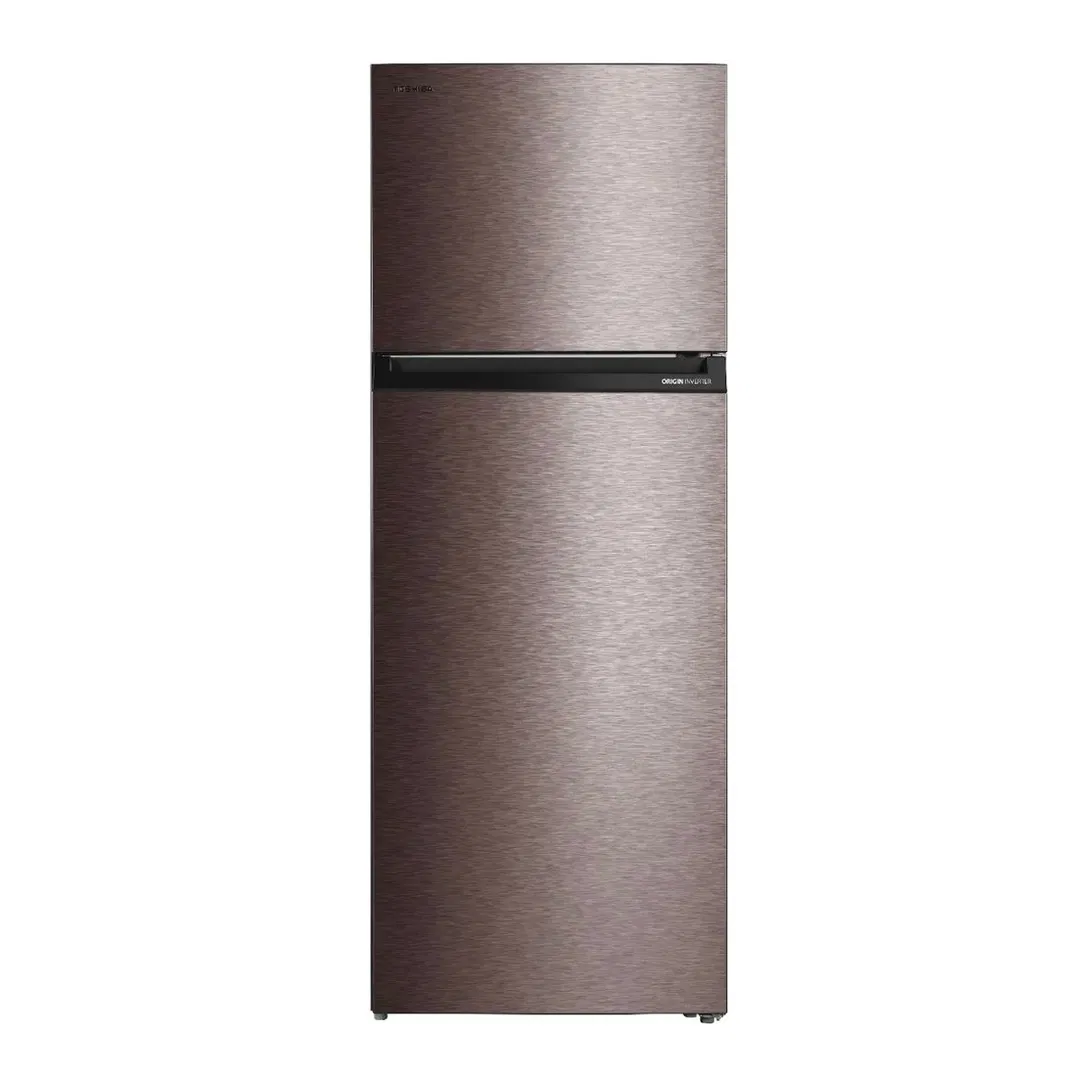 Toshiba Top Freezer  Refrigerator 16.4 Cu.ft. Glossy Gray, GR-RT624WE-PMU(37)