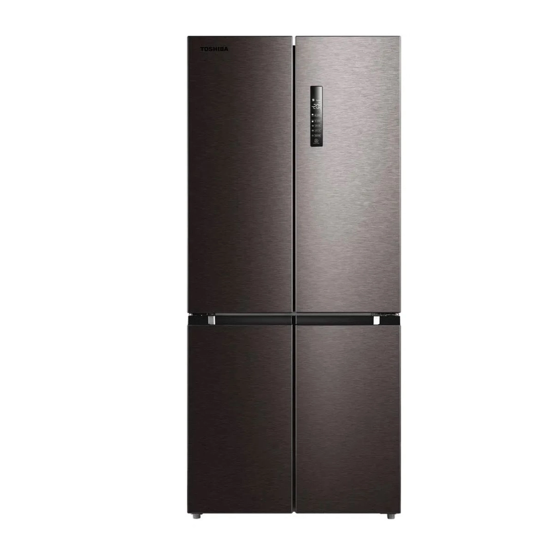 Toshiba Side by Side Refrigerator 4 Doors 16.2 cu.ft, Gray, GR-RF610WE-PMU (37)