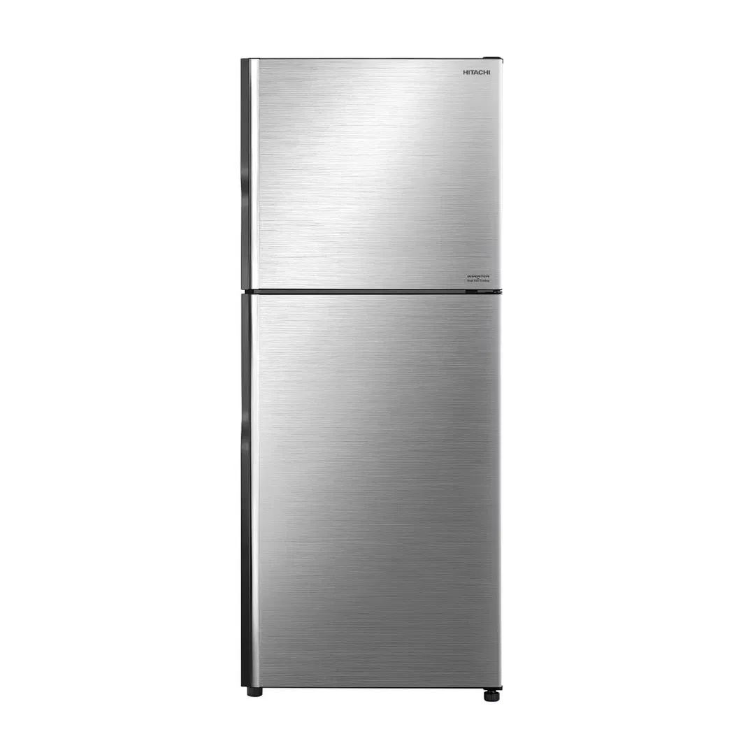 ثلاجه هيتاشي 12 قدم بابين سلفر R-VX400PS9K BSL