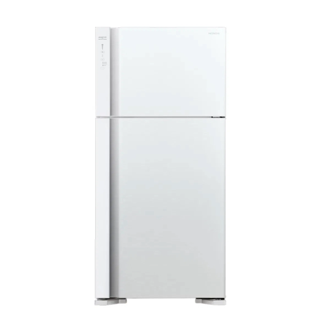 ثلاجه هيتاشي 19.4 قدم بابين ابيض R-V700PS7K-1 TWH