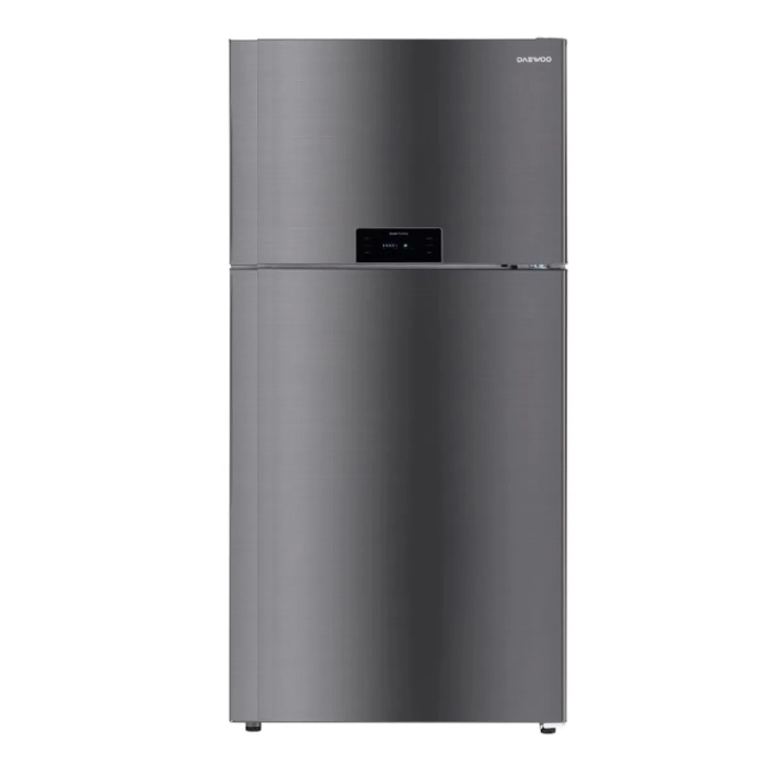 Daewoo Top Freezer Refrigerator 19.8 Cu.ft., Silver, FN-G717NTIBD