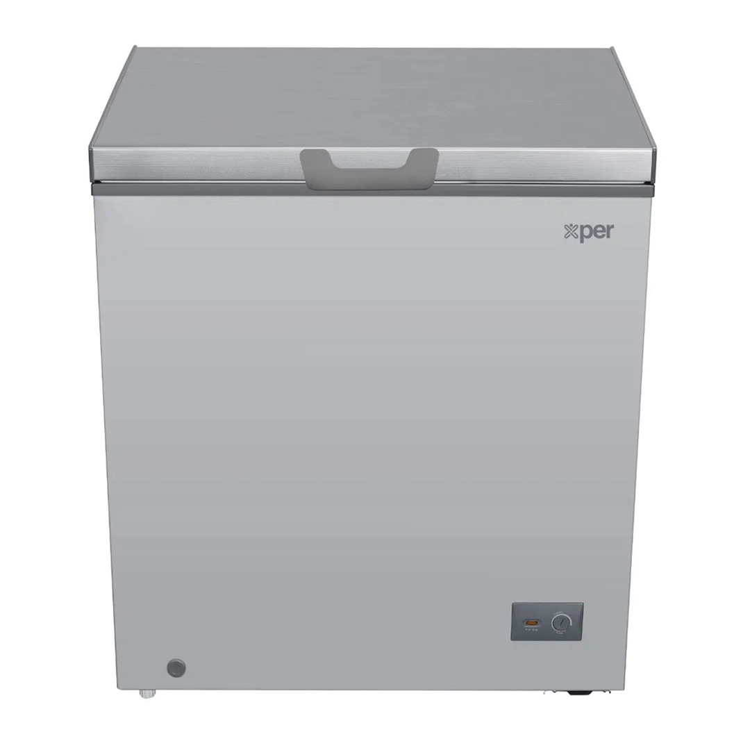 Xper Chest Freezer 5.1 cu. ft. Silver, FRXP275S