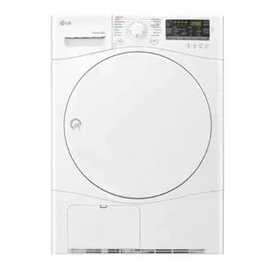 LG 7 Kg Condensing Type Dryer, Sensor Dry, White Color, Smart Diagnosis, RC7066A1F