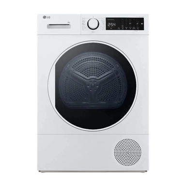 LG dryer, condensing, 8 kg, white, 7 programs, RH81T2AP6RM