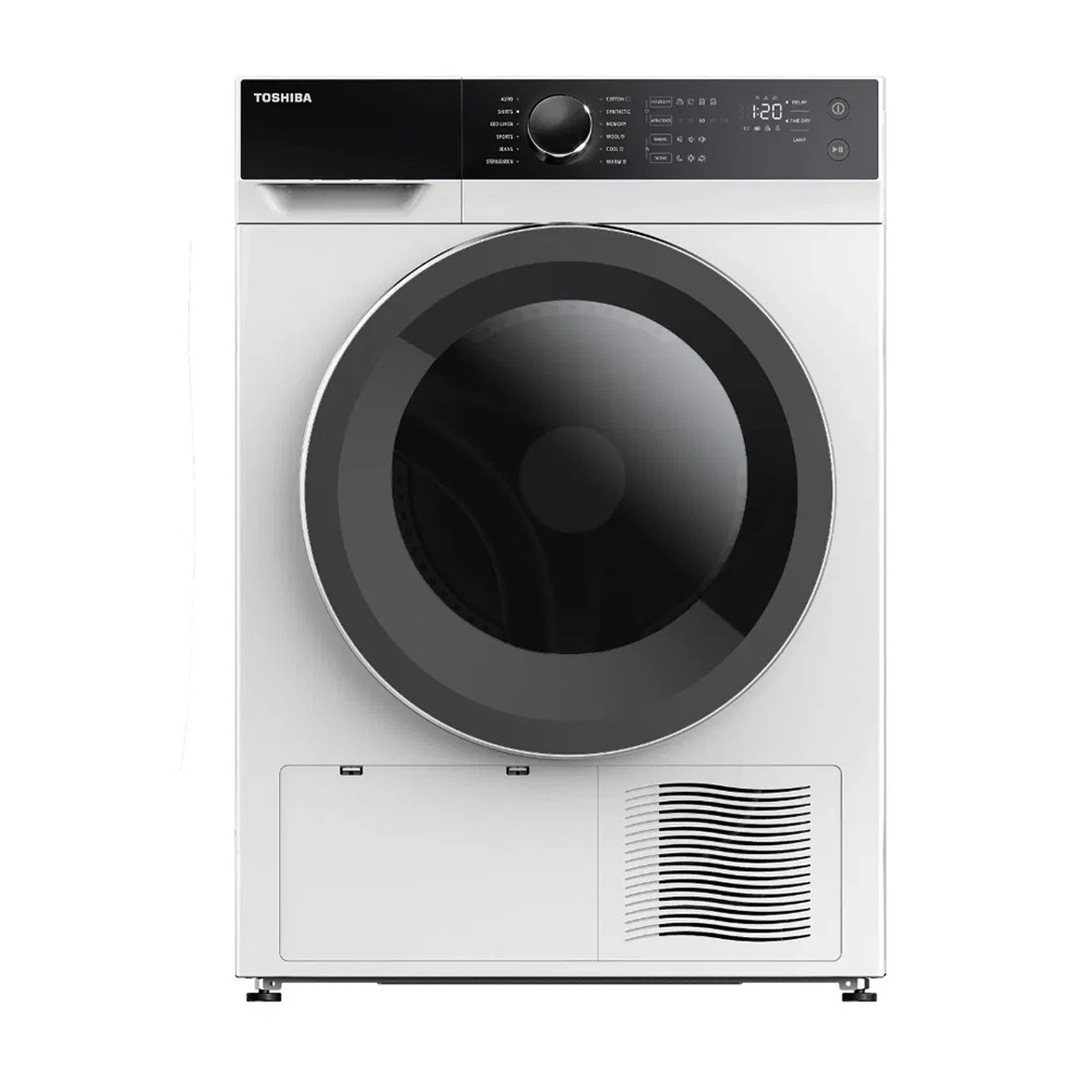 Toshiba Front Loading Condenser Dryer 8Kg White, TD-K90MEBB(WK)