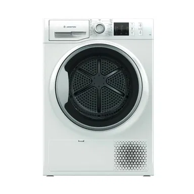 Ariston dryer, 8 kg, white, condensing, 15 programs, NTSCM108BSK60HZ