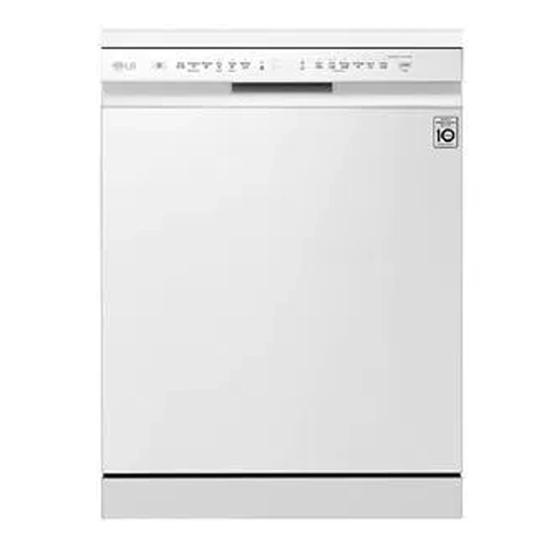 غسالة صحون LG سعة 14 قطعة ابيض 9 برامج DFB512FW