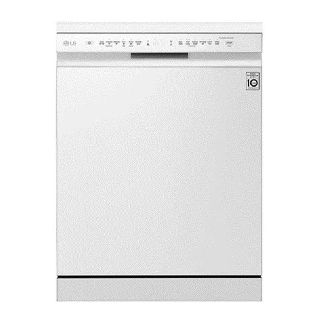 غسالة صحون LG سعة 14 قطعة 9 برامج ابيض DFC532FW