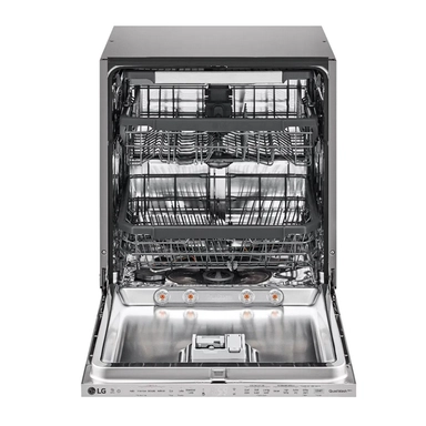 LG QuadWash™ Built-in Steam Dishwasher, 14 Place Settings, EasyRack™ Plus, Inverter Direct Drive, ThinQ, DBC425TS