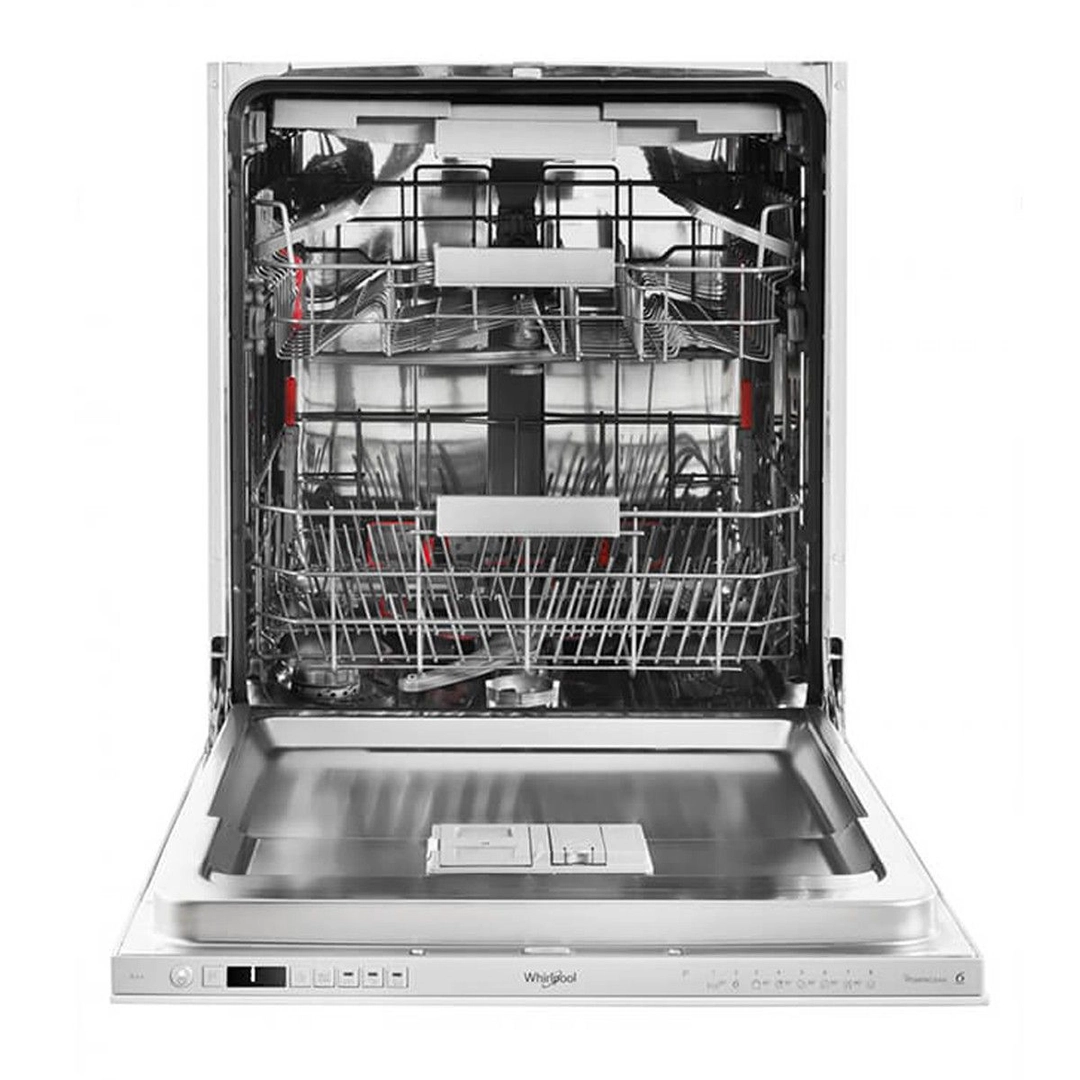 Whirlpool built-in dishwasher, 8 programs, steel, WIC3C26NPF