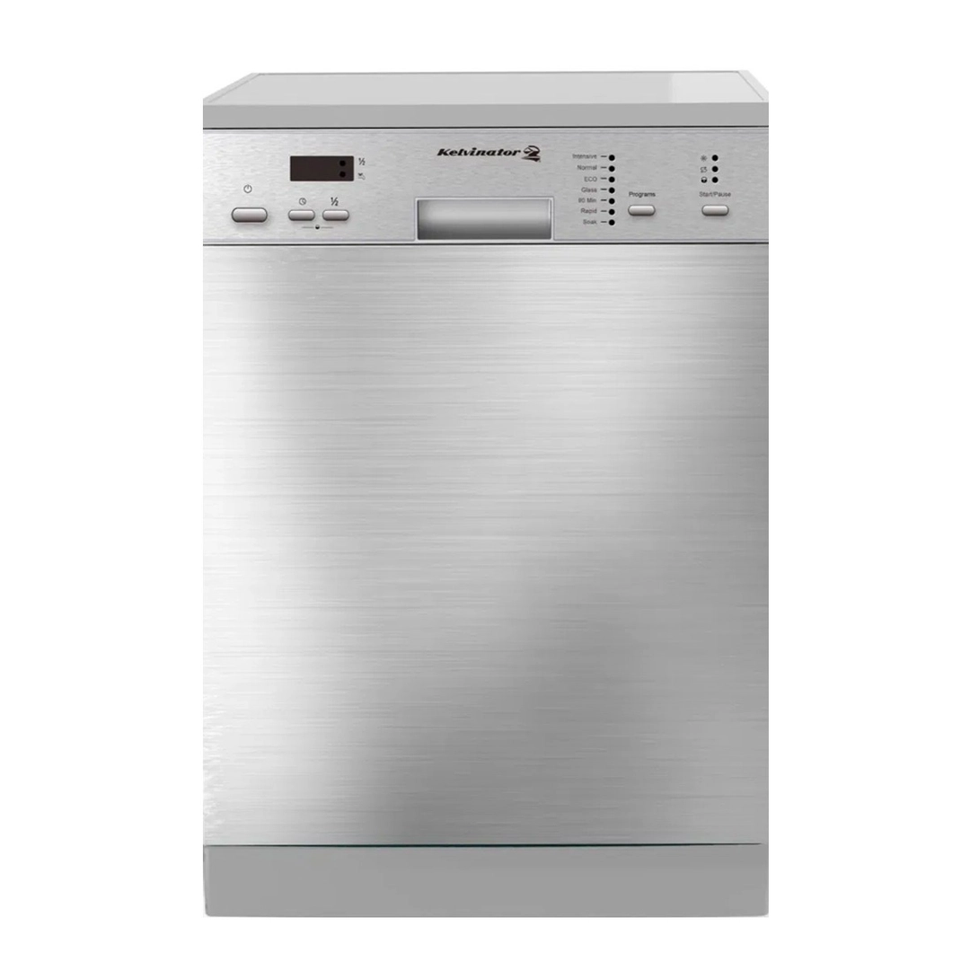 Kelvinator Dishwasher 12 Places, 7 Programs, Silver, KFSDW12SD