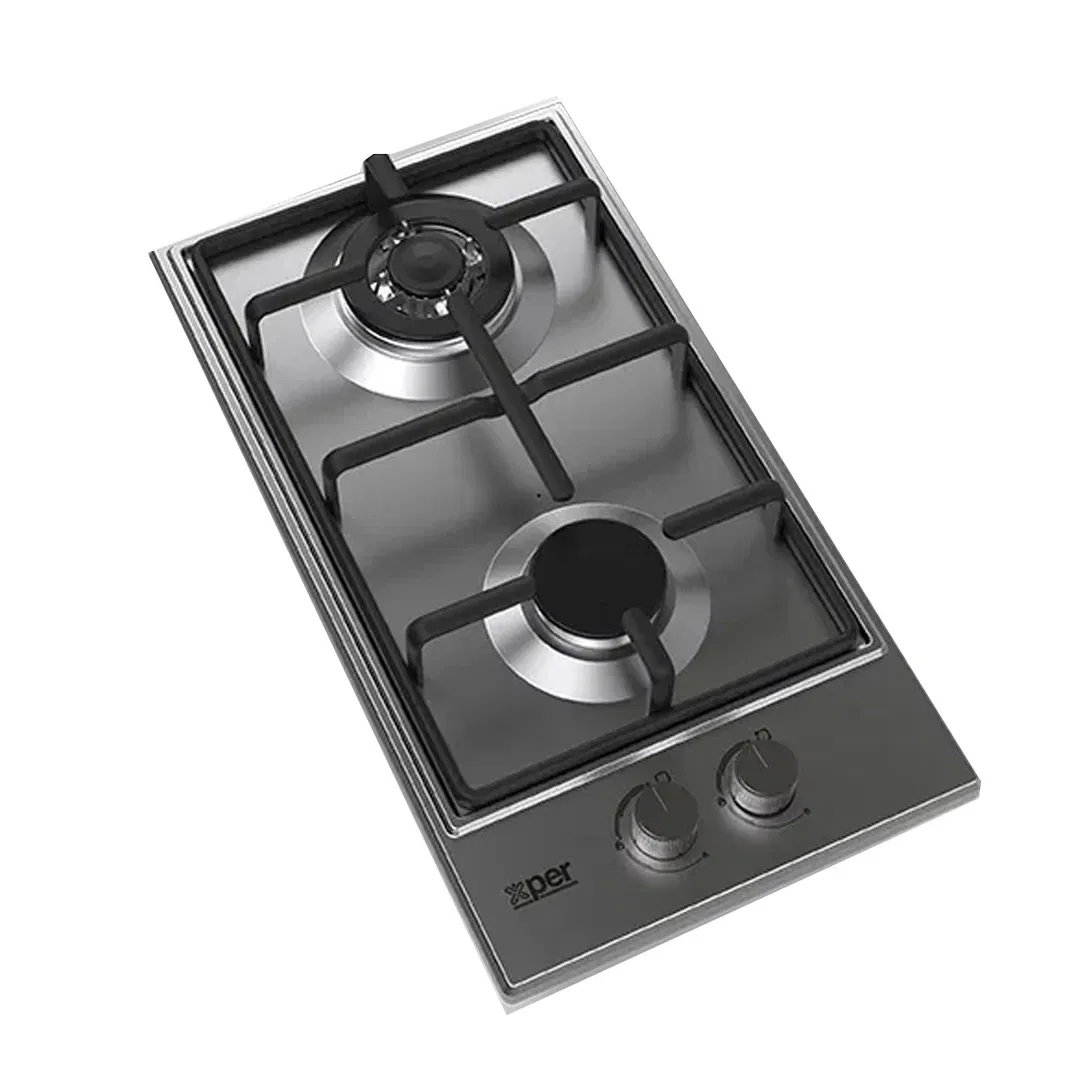 Xper Built-in gas surface, 28 cm, Turkish steel, XPBH30DOMG