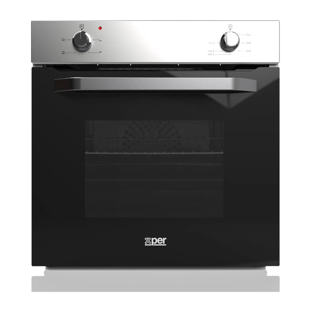 Xper Built-in electric oven, 59 cm, steel, XPBO60E4F