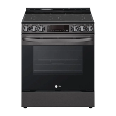 LG electric stand oven, black steel, ceramic, full safety, LSEL6333D