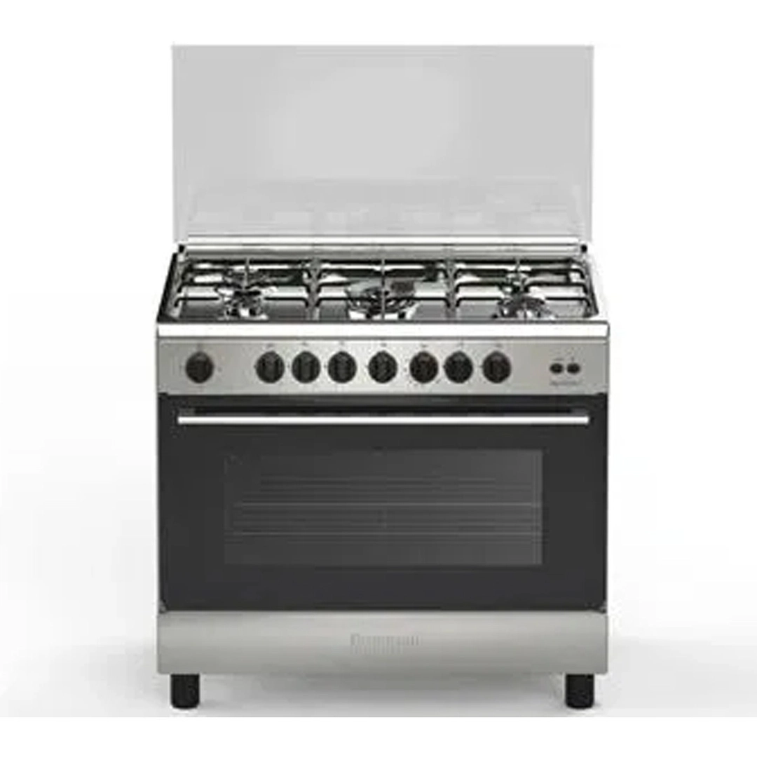 Bompani Gas oven 60 * 90, Steel, Full Safety ESSENTIAL90GG5TCIX