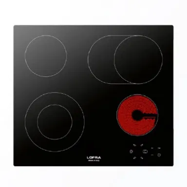 Lofra built-in electric surface, 60 cm, black, VENERE 60