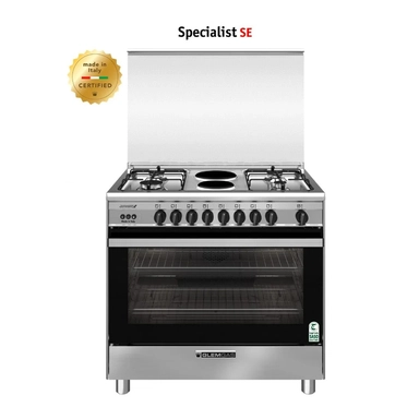 Glem Gas 60 * 90 cm. Gas / Electric Stove Steel SE966GIFS