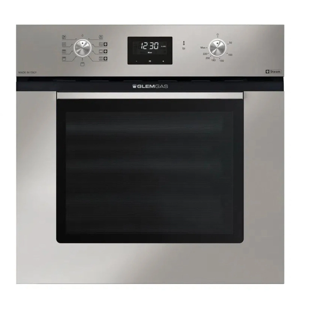 Glem gas oven, 59.7 cm, electric grill, 9 stainless functions, GFU98IX
