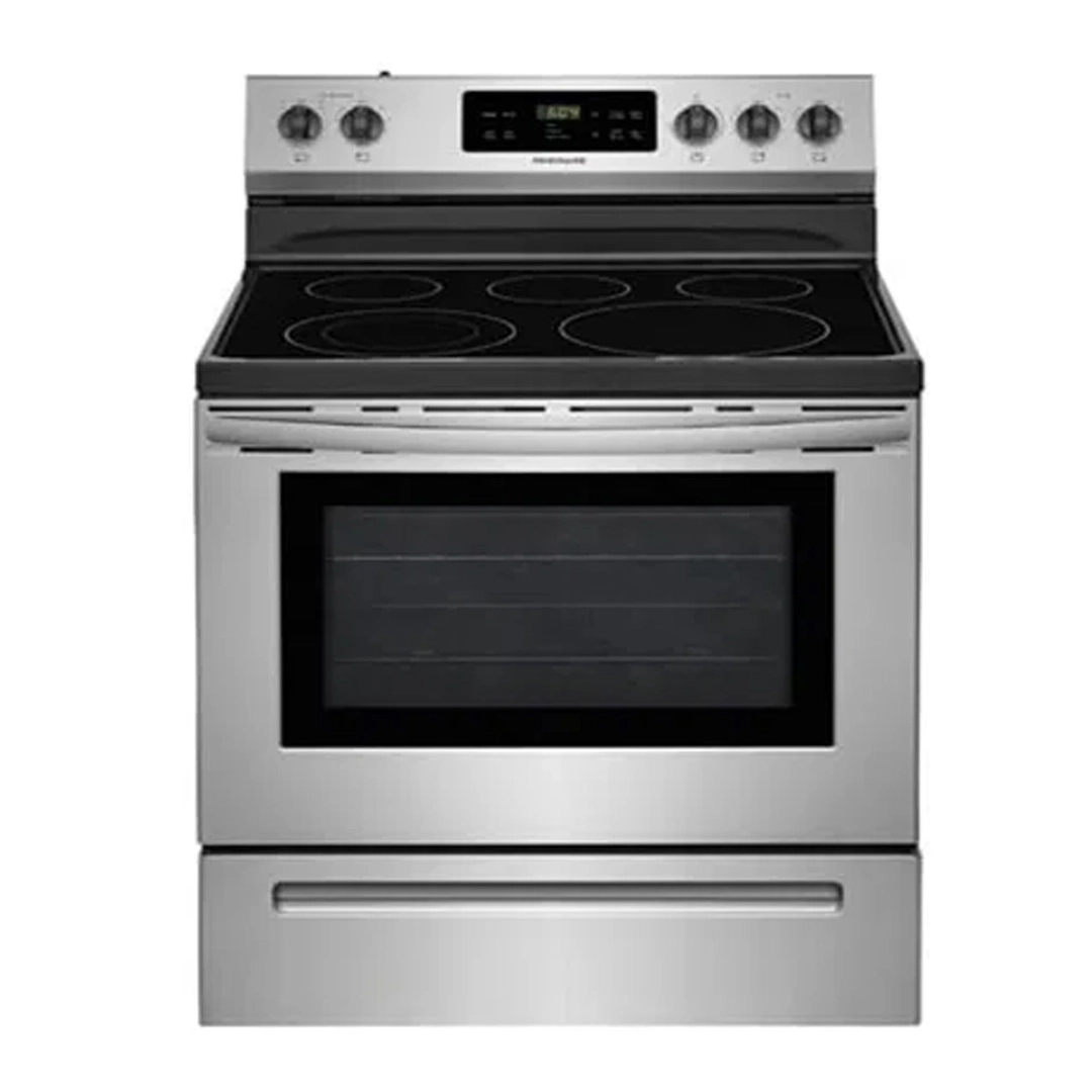 Kelvinator electric oven, 76 cm, steel, 5 burners, American: VCRE3054AS