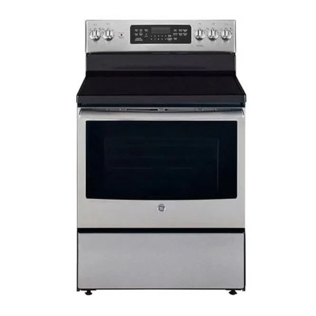 G.E. Electric Cooker Ceramic 5 Hotplate JCB835SISS