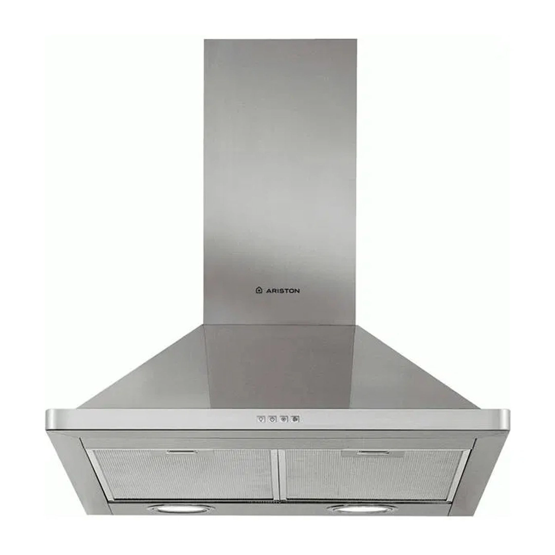 Ariston wall mounted chimney cooker hood 60 cm, AHPN6.4FLMX