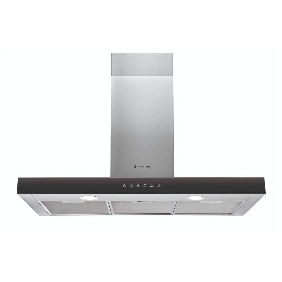 Ariston Built-in Hood, 90 cm, Steel, AHBS9.7FLTIX