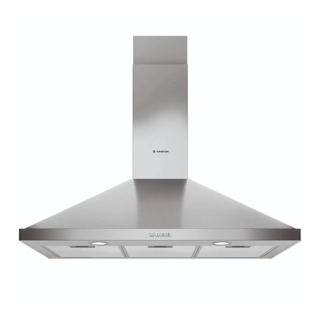 Ariston Built-In Hood 90cm Pyramid Steel, AHPN9.4FLMX/1