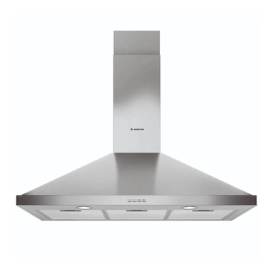 Ariston Built-In Hood 90cm Pyramid Steel, AHPN9.4FLMX/1