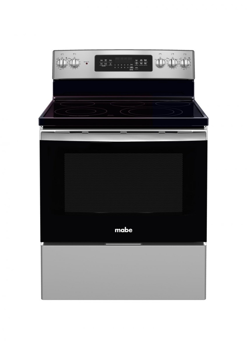 Mabe stand oven, 76 cm, electric, steel, full safety, EML835NXF0