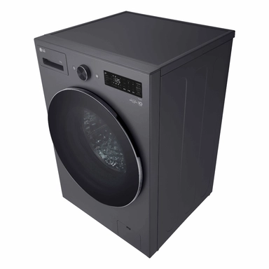 LG Front Load Washing Machine, 13 kg , 5 Programs, Essense Graphite, WFN1310BST 