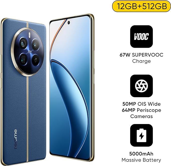 スマートフォン本体 realme 12 Pro+ 5G 12GB+512GB Blue 41b3b0ba-8dbd-493e-b8db-