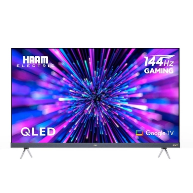 Haam 65 Inch Google TV QLED Gaming Smart QHM65K590TGO144H
