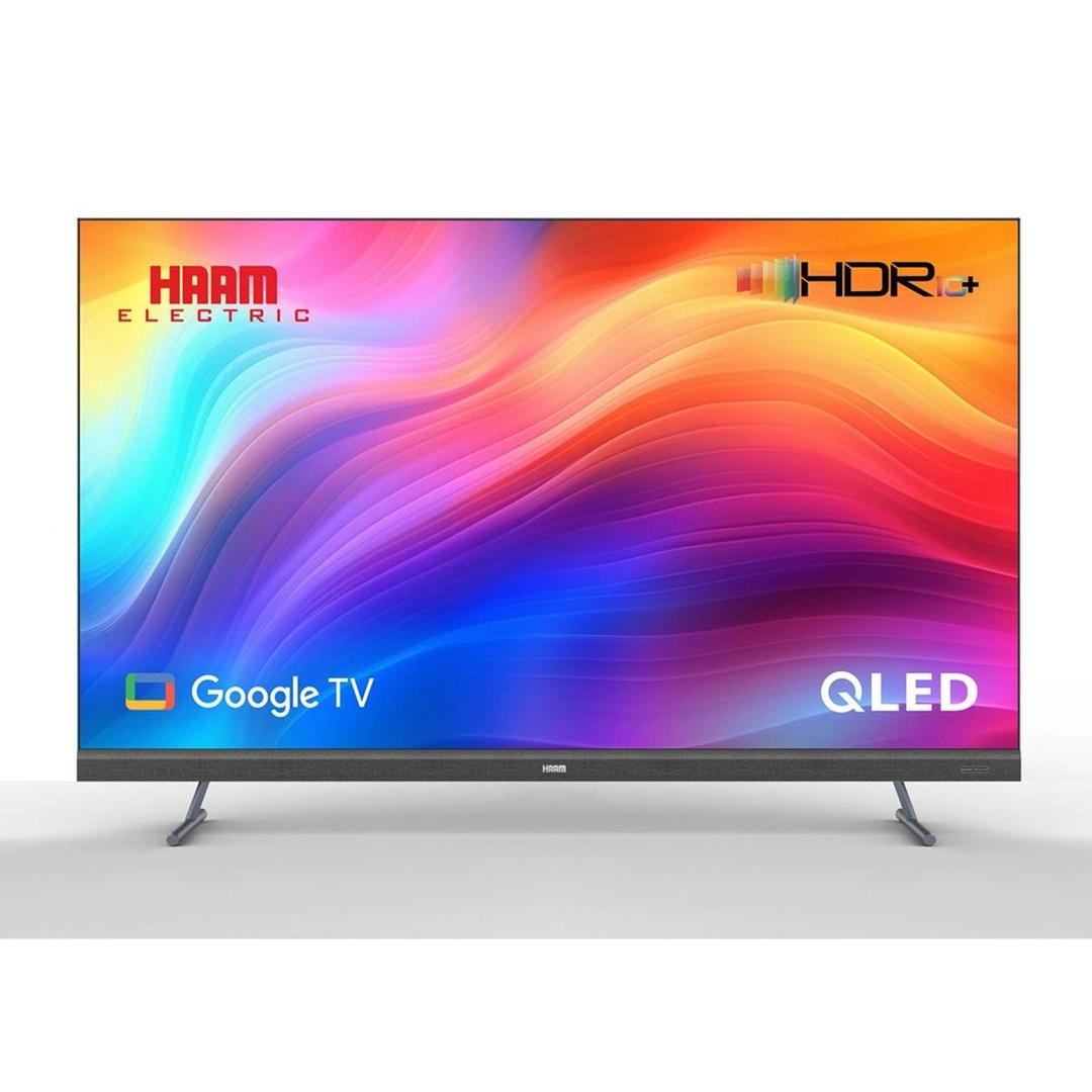 شاشة هام 75 بوصة Google TV QLED UHDسمارت QHM75K560TGO