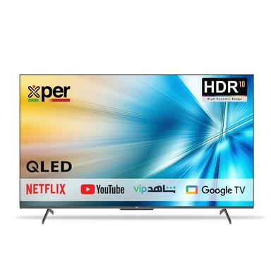Xper 55 inch Google TV Smart TV, QLXP4K55GOW - QLED - 4K