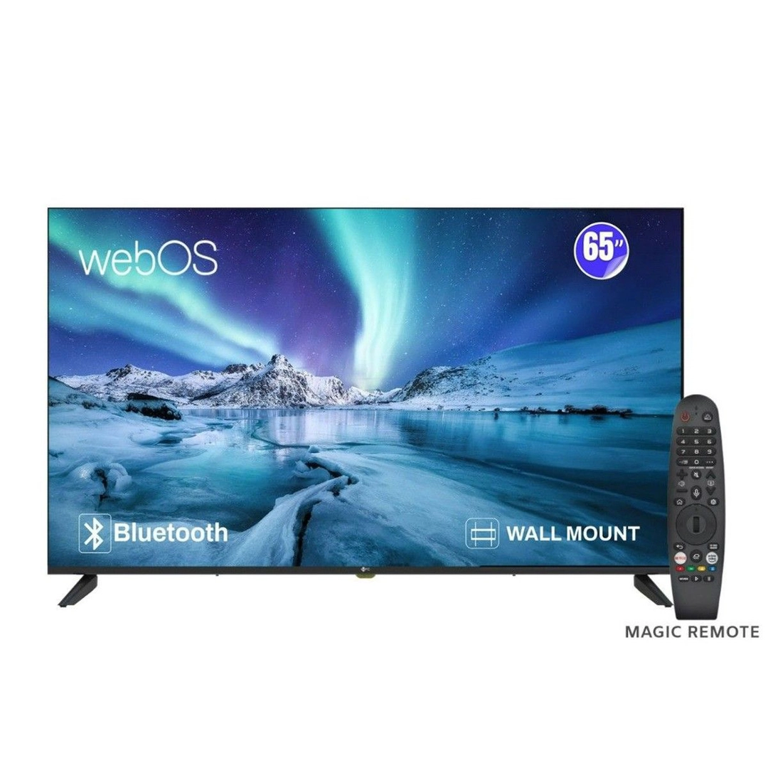 شاشة 65MTC بوصة Webos ماجيك ريموت سمارت M4KD65SWOSBB25-UHD